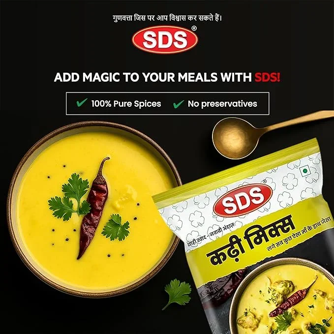 SDS Kadhi Mix (80g) – Authentic Homemade Taste for Perfect Kadhi image 3