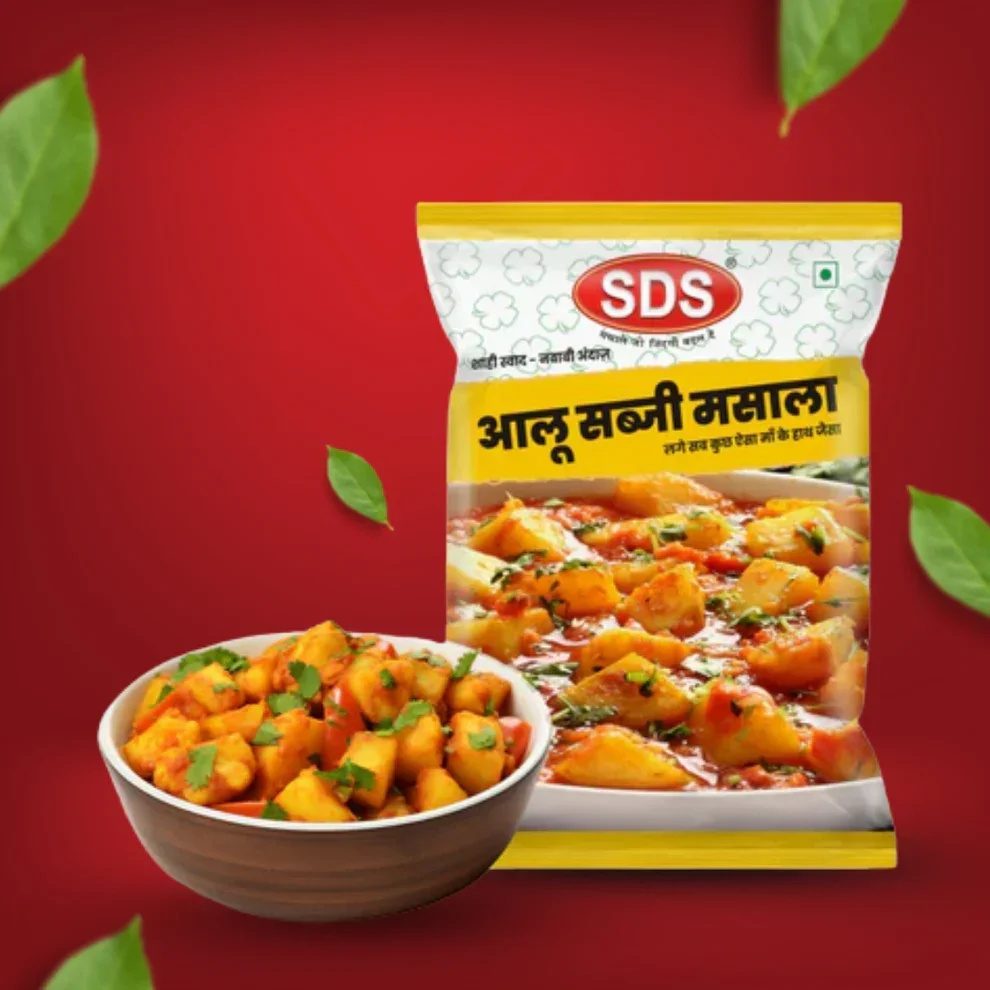 SDS Aloo Sabzi Masala 60g – Special Cooking Masala for Aloo Sabji image 8