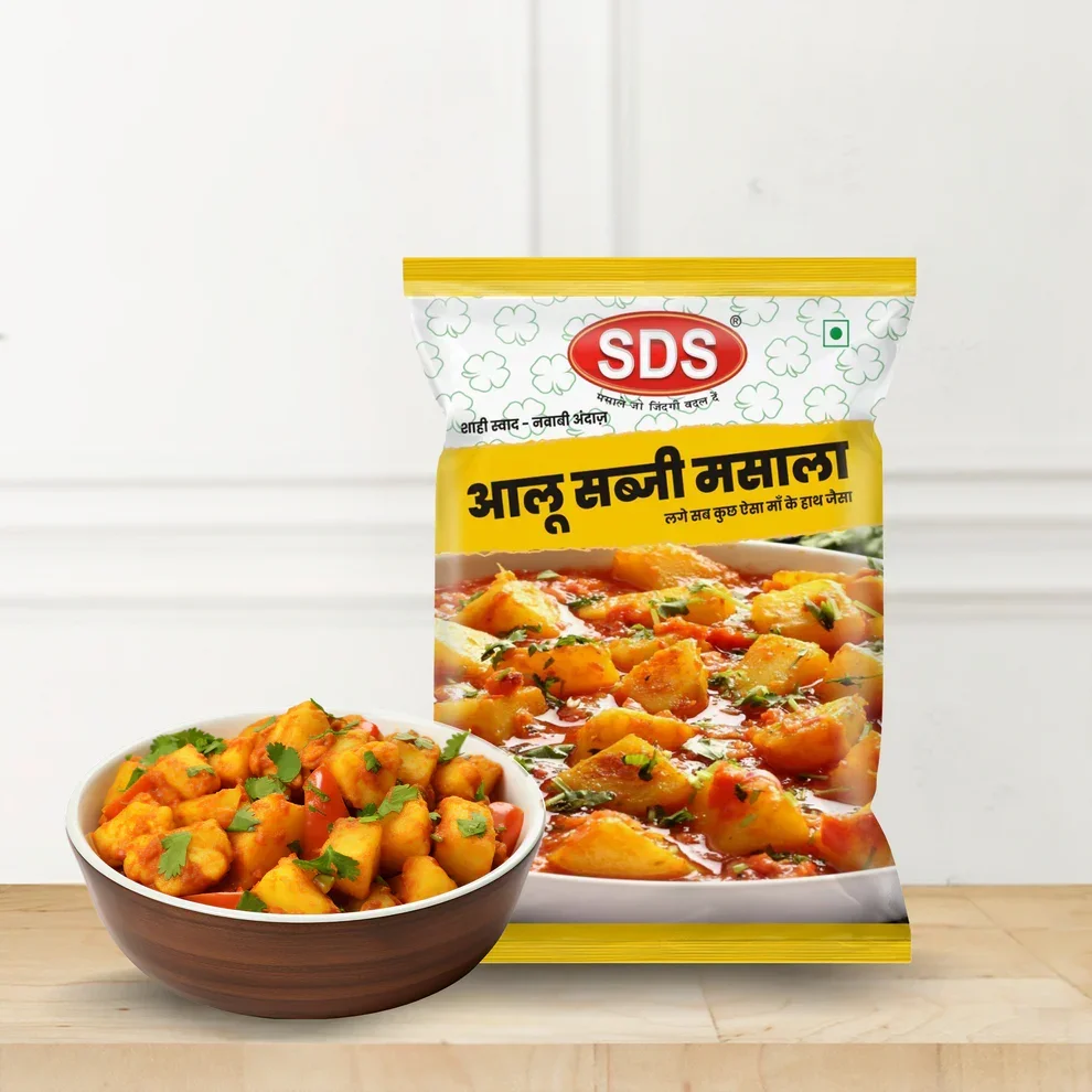 SDS Aloo Sabzi Masala 60g – Special Cooking Masala for Aloo Sabji image 9