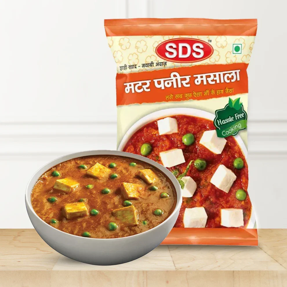 SDS Matar Paneer Masala – 40g | Homemade Spice Blend for Healthy Cooking image 10
