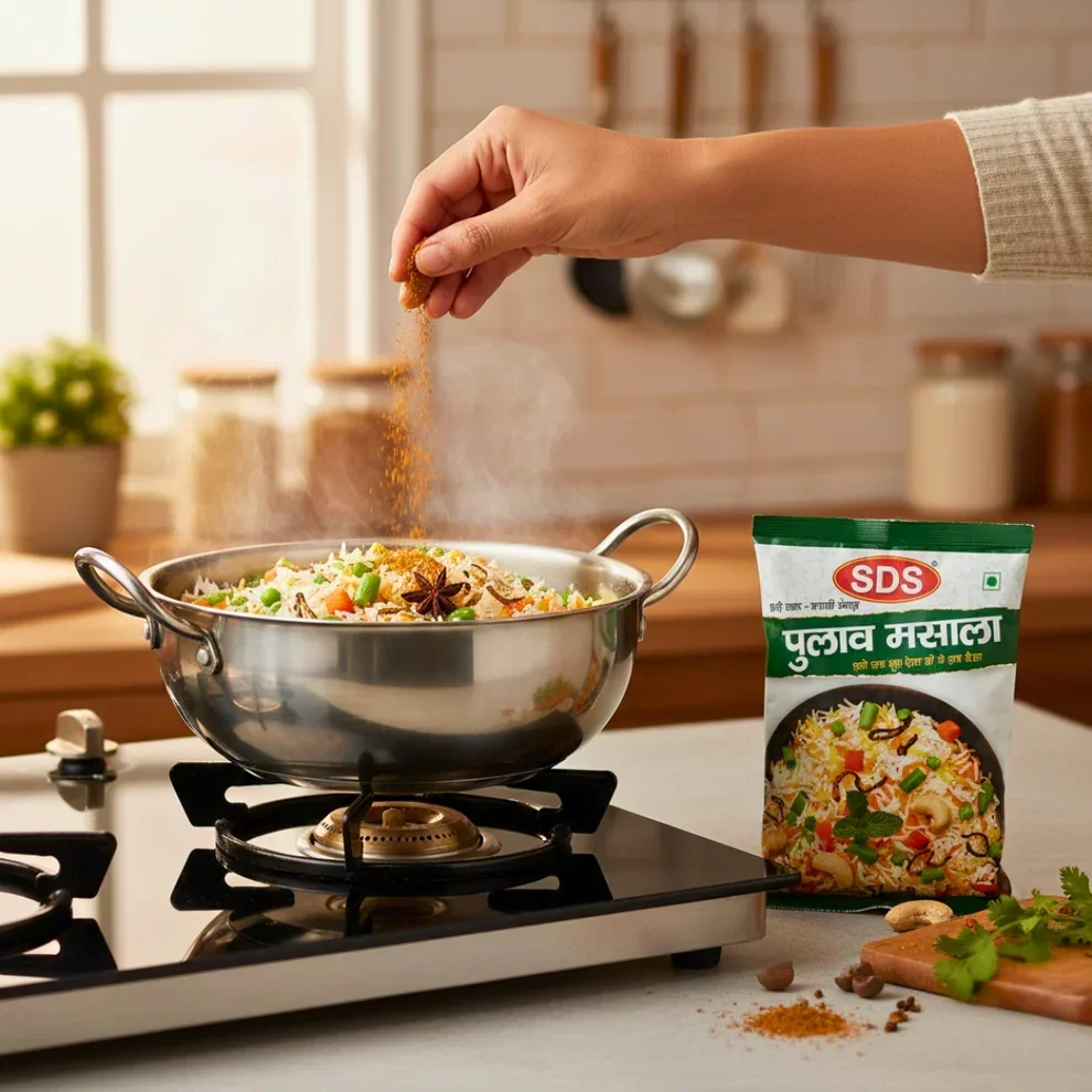 SDS Pulav Pulao Biryani Masala 50g – Authentic Rice Masala Blend image 8