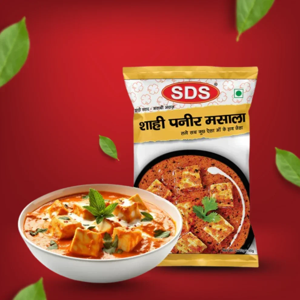 SDS Shahi Paneer Masala 40g + Free SDS Rajma Masala 35g – Combo Pack image 8