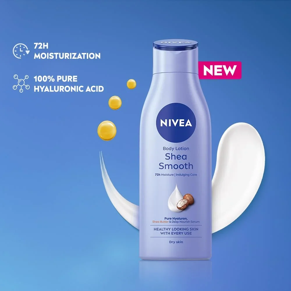 NIVEA, Shea Smooth 75ml, Body Lotion image 4