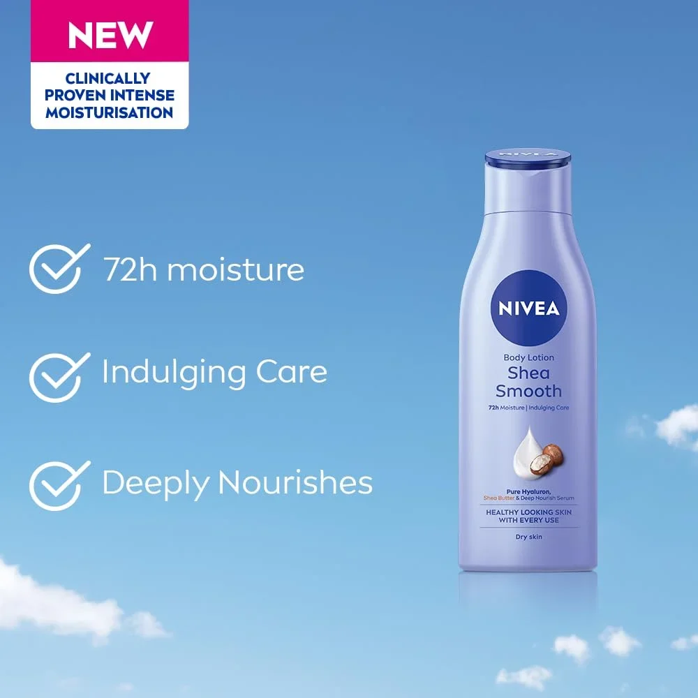 NIVEA, Shea Smooth 75ml, Body Lotion image 5