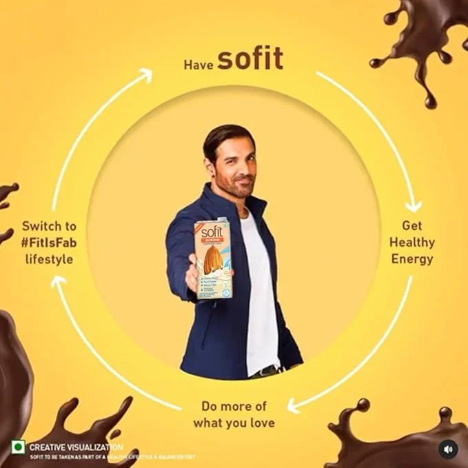 Sofit Unsweetened Almond Drink 1L – Vegan, Lactose-Free & Protein-Rich Plant Milk image 6