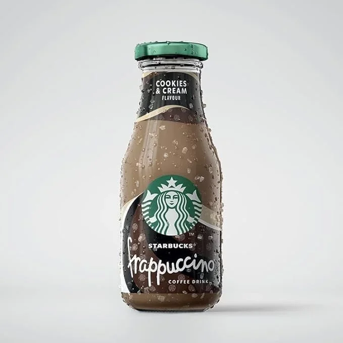 Starbucks Frappuccino – Cookies & Cream Flavour Ready-to-Drink Coffee Beverage • Decadent 250 ml image 5