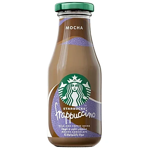 Starbucks Imported Frappuccino Milk & Coffee Drink - Mocha, 250 ml