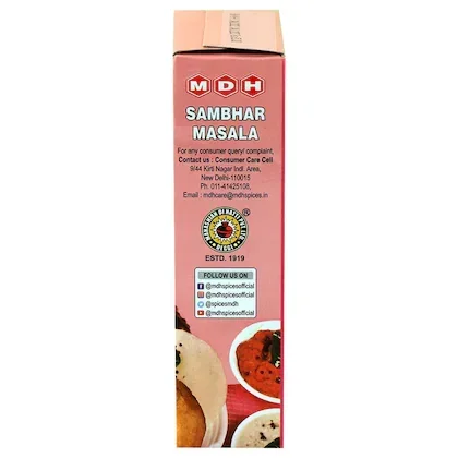 MDH Sambhar Masala 100 gm, Mixed Masala Powder image 6