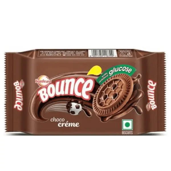 Sunfeast Bounce Choco Creme Biscuits 56 gm