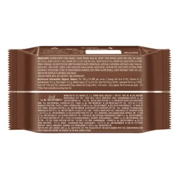 Sunfeast Bounce Choco Crème Biscuit 56 g – Chocolatey Treat image 2