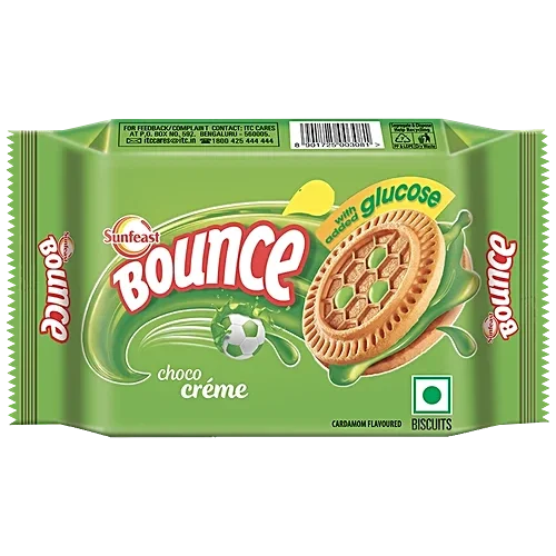 Sunfeast Bounce Elaichi Creme Biscuits 56g