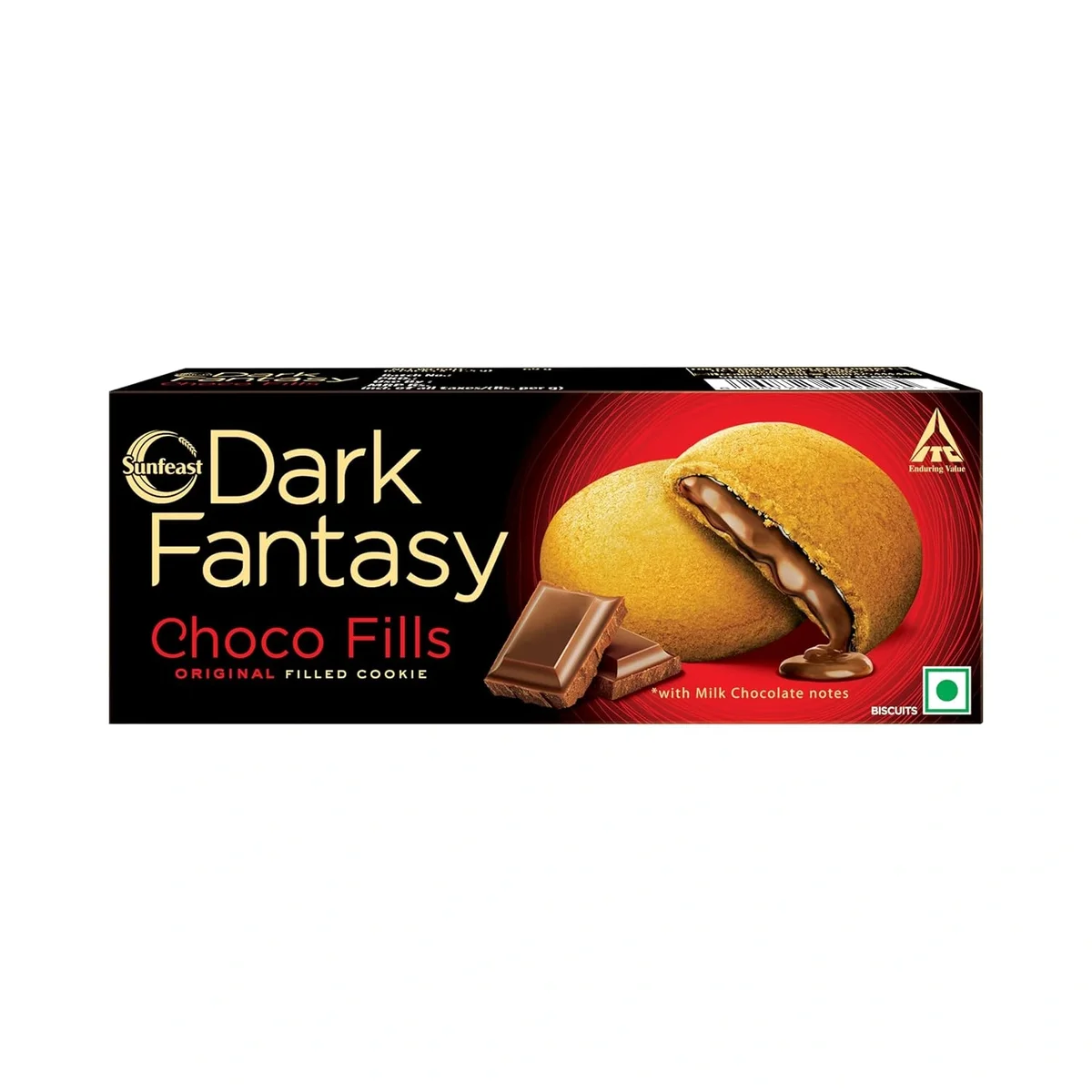 Sunfeast Dark Fantasy Choco Fills 46 g – Chocolate Crème Filled Cookies image 7