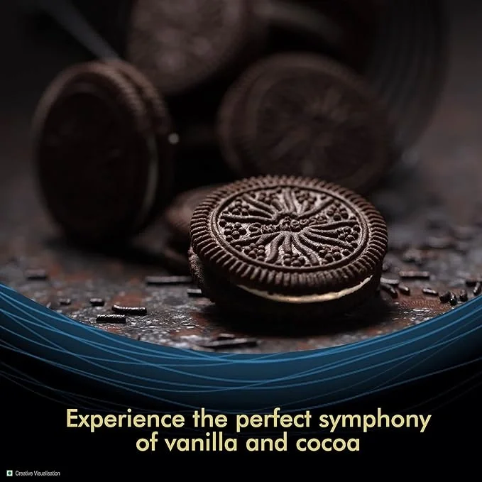  Sunfeast Dark Fantasy Vanilla Creme Pack | Dark Crunch with Smooth Creme Pouch, 55.3 image 3