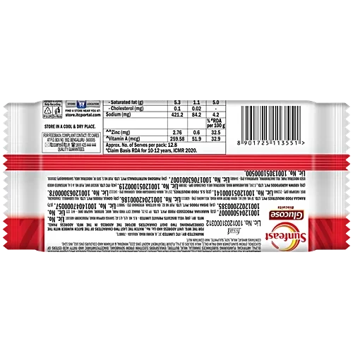  Sunfeast Glucose Biscuits, 88 g Pouch image 2