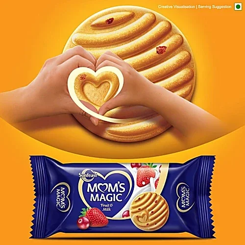  Sunfeast Moms Magic Fruit & Milk Biscuits, 189 g  image 6