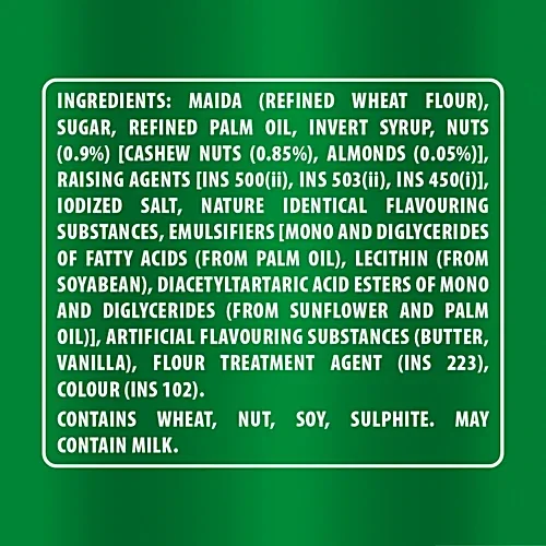  Sunfeast Mom's Magic Ghee Roasted Cashew & Almond Cookies, 189 g image 3