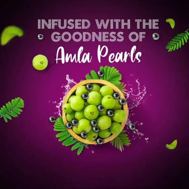 Sunsilk, Stunning Black Shine Shampoo, 360 ml image 3