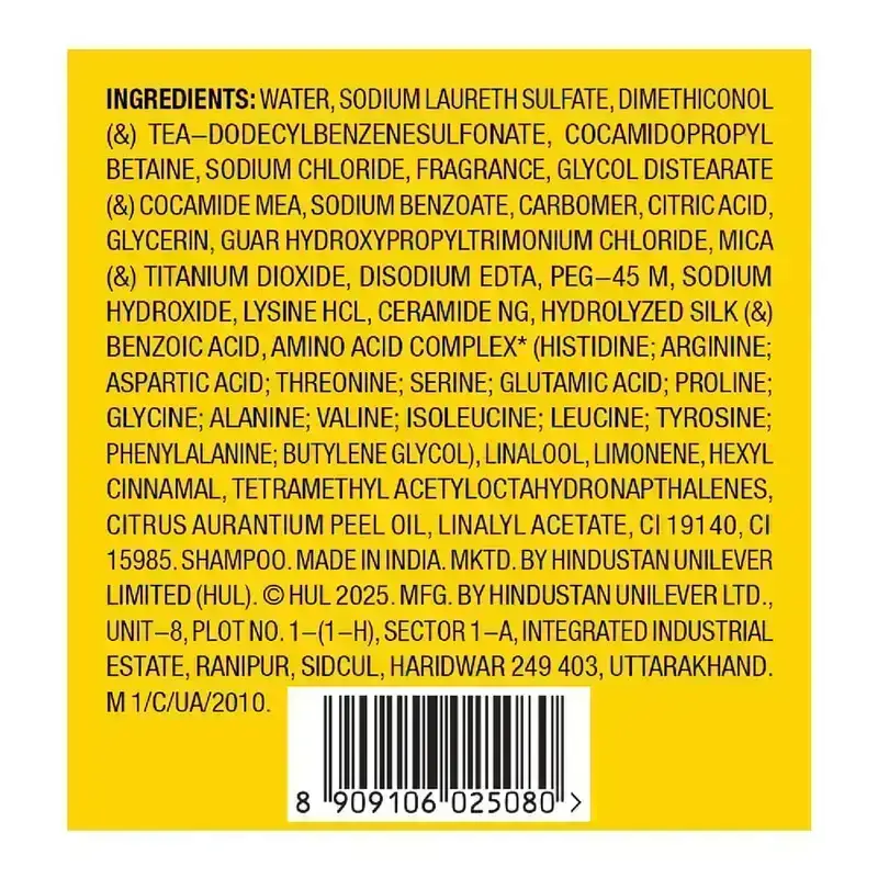 Sunsilk, Flowy Silk Smooth Shampoo, 350 ml image 4