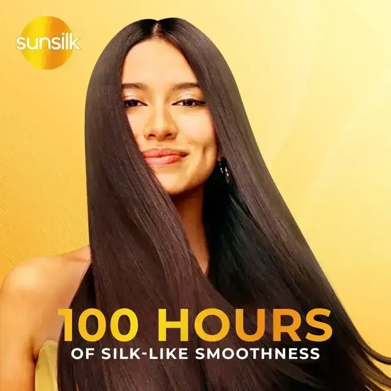Sunsilk, Flowy Silk Smooth Shampoo, 350 ml image 10