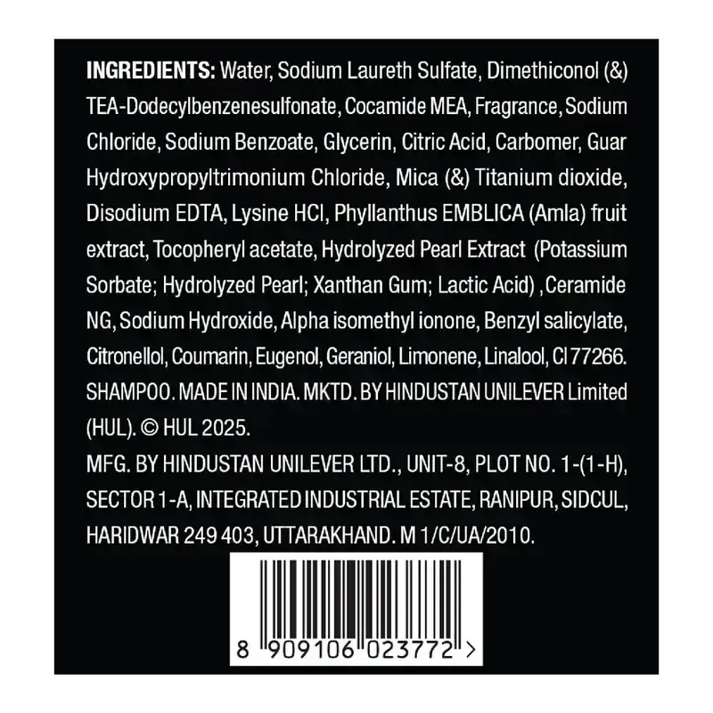 Sunsilk, Radiant Black Shine Shampoo, 350 ml image 4