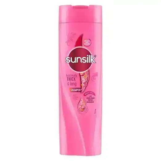 Sunsilk Lusciously Thick & Long Shampoo, 360ml. Get visibly thicker and longer hair with every wash.
