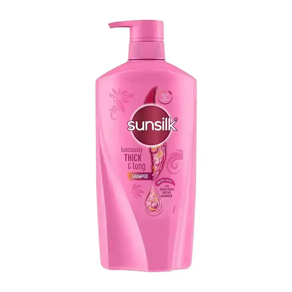 Sunsilk Lusciously Thick & Long Shampoo, 650ml. Get visibly thicker, longer hair with every wash. 