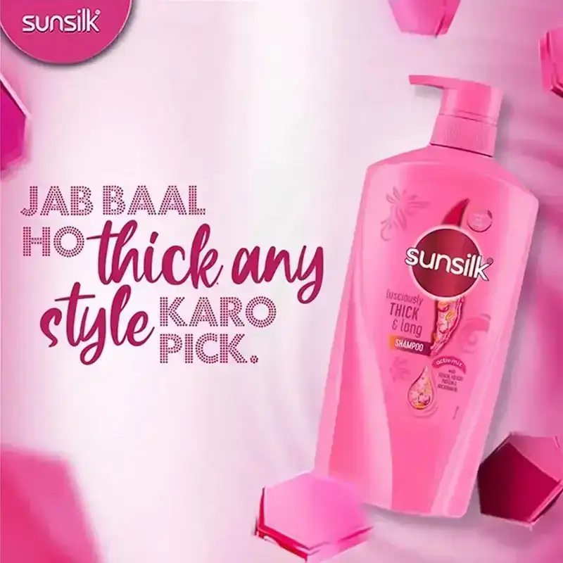 Sunsilk Lusciously Thick & Long Shampoo, 650 ml image 3