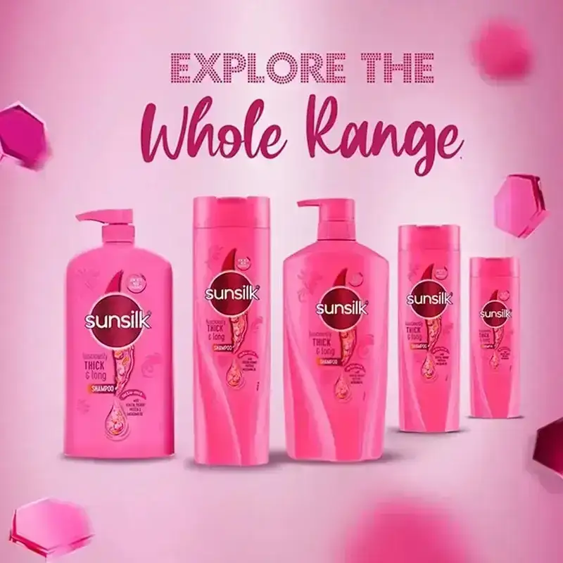 Sunsilk Lusciously Thick & Long Shampoo, 650 ml image 4