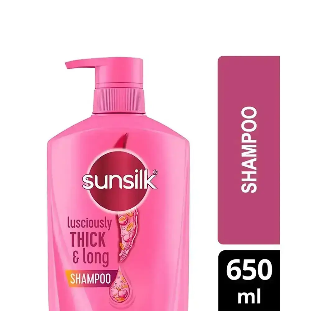Sunsilk Lusciously Thick & Long Shampoo, 650 ml image 6