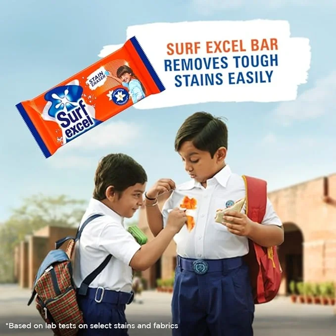  Surf Excel Detergent Bar|| Laundry Detergent Bar For Clothes|| Removes Tough Stains|| 4x200 g image 4