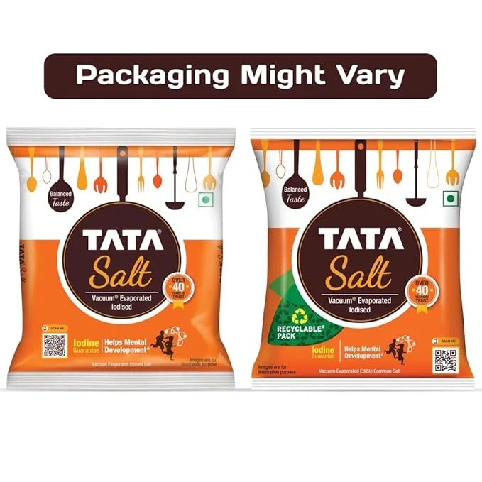  Tata Salt 1 Kg, Free Flowing and Iodised Namak, Vacuum Evaporated, Salt in Fresh image 5