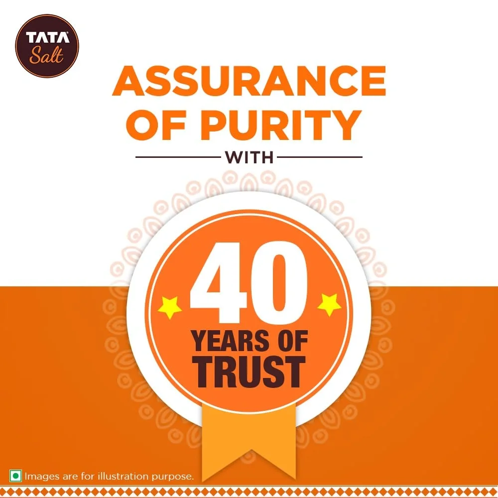  Tata Salt 1 Kg, Free Flowing and Iodised Namak, Vacuum Evaporated, Salt in Fresh image 6