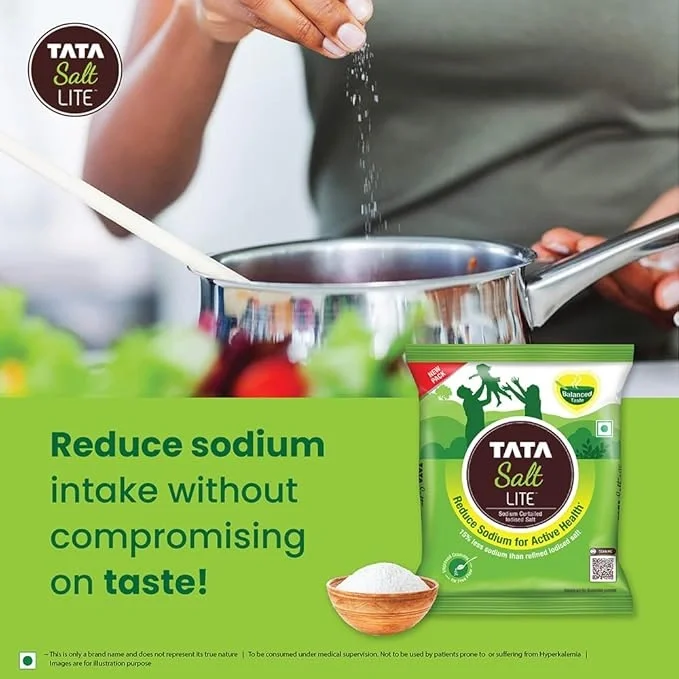 Tata Salt Lite, Low Sodium, 1kg image 4