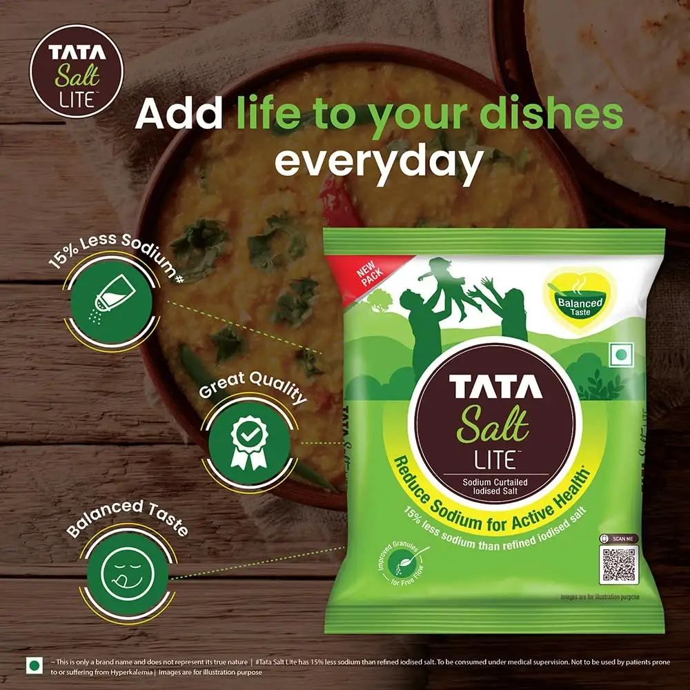  Tata Salt Lite, Low Sodium, 1kg image 8