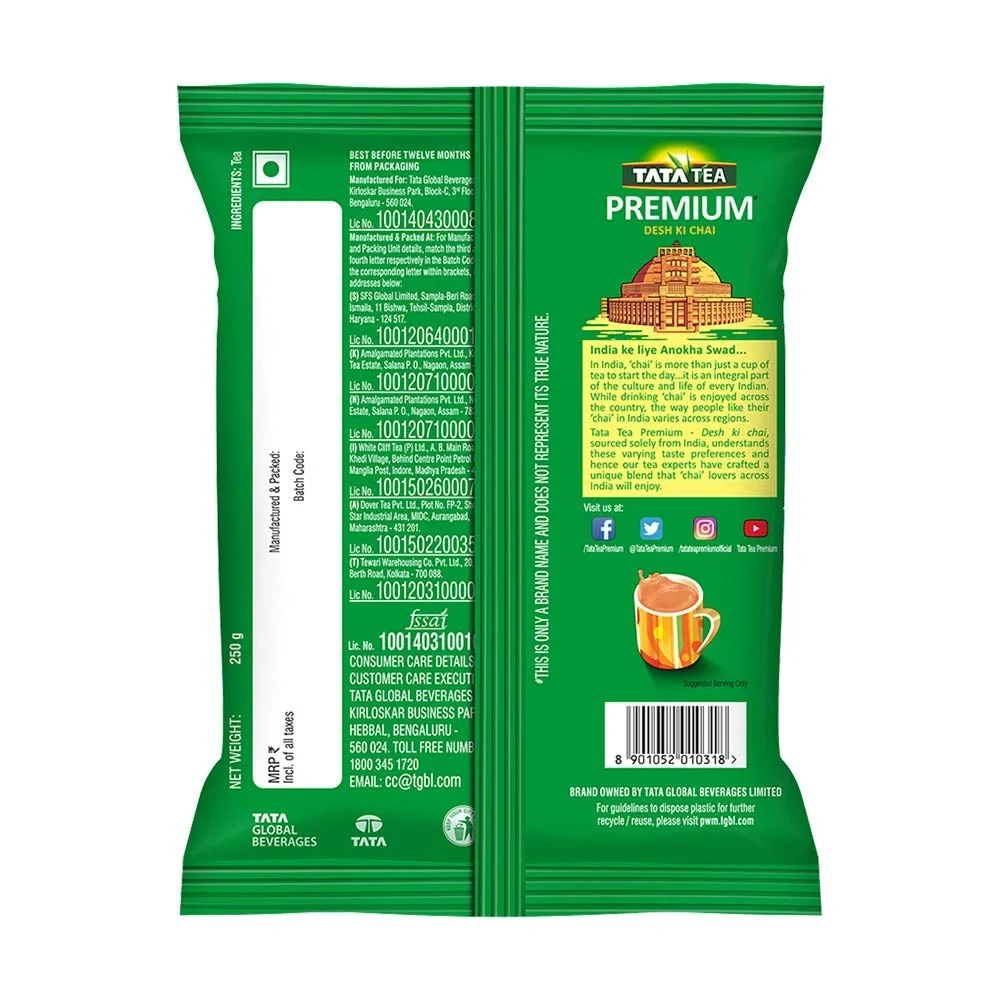 Tata Tea Premium – 250g | Desh Ki Chai | Black Tea for Chai Lovers image 5