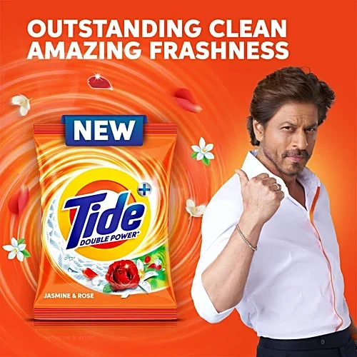 Tide Detergent Powder Jasmine & Rose 5 kg Pouch (free bucket worth 299) image 2