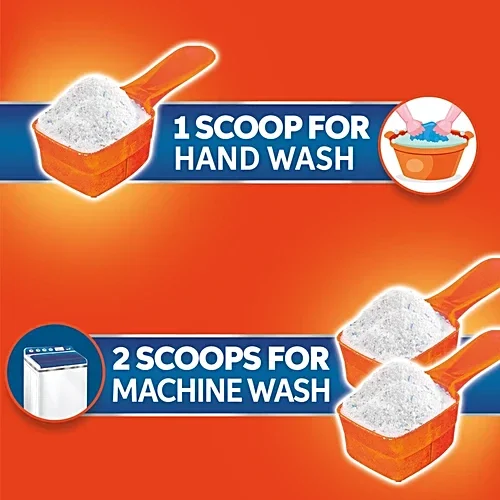 Tide Detergent Powder Jasmine & Rose 5 kg Pouch (free bucket worth 299) image 5