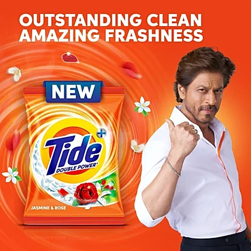 Tide Plus Detergent Washing Powder - 12kg Jumbo Saver Pack | Jasmine & Rose Fragrance image 3