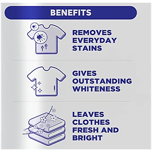 Tide Plus Detergent Washing Powder - 12kg Jumbo Saver Pack | Jasmine & Rose Fragrance image 6