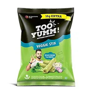 Too Yumm Veggie Stix Sour Cream & Onion, 41g