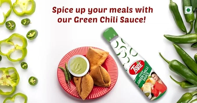 TOPS Premium Green Chilli Sauce - 650 Gm image 4