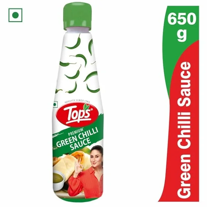 TOPS Premium Green Chilli Sauce - 650 Gm image 7