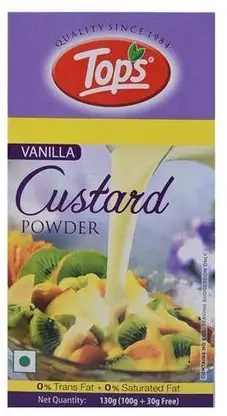 Tops Vanilla Custard Powder 500g