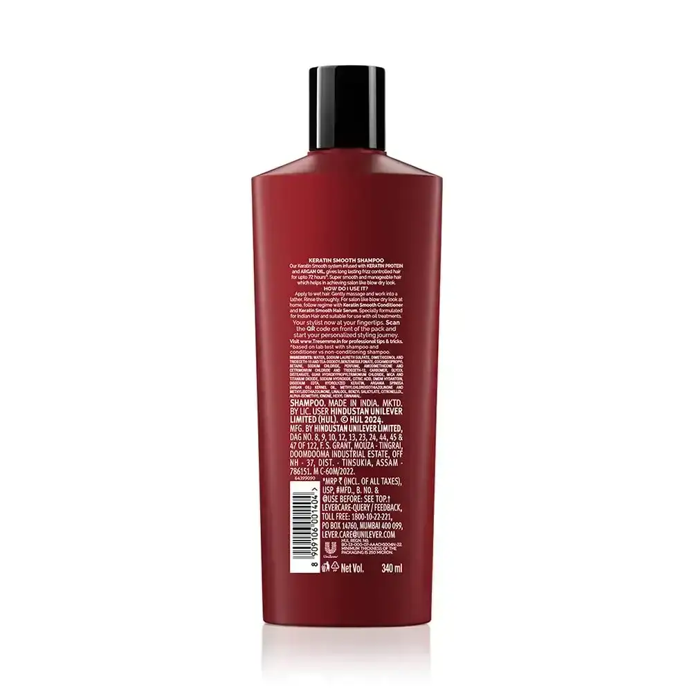 TRESemme, Keratin Smooth Shampoo, 340ml image 2