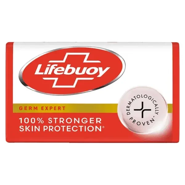 Lifebuoy 100% Stronger Skin Protection & Germ Expert Soap 4×100g + 1 Free