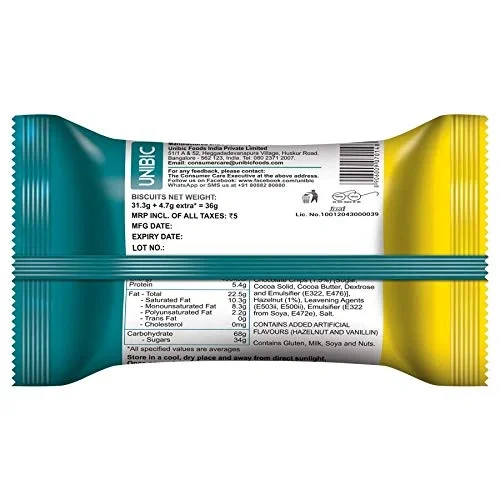  Unibic Choco Hazelnut Cookies, 45g image 2