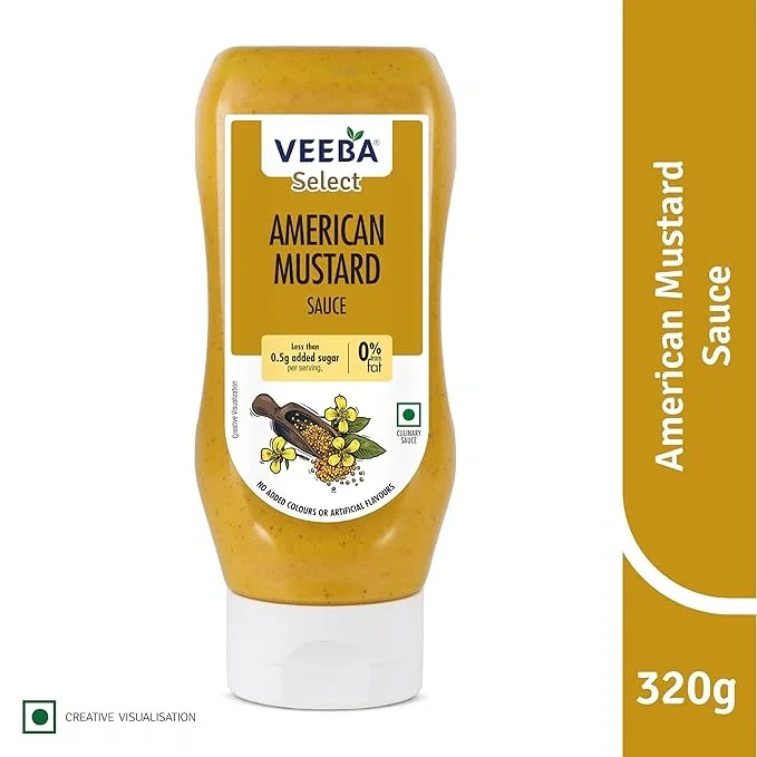 Veeba American Mustard Sauce, 320 gm image 5