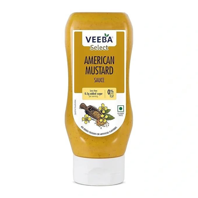 Veeba American Mustard Sauce, 320 gm