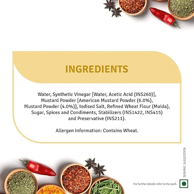 Veeba American Mustard Sauce, 320 gm image 6