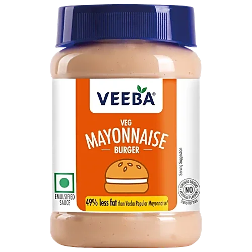 Veeba Burger Veg Mayonnaise, 250 gm